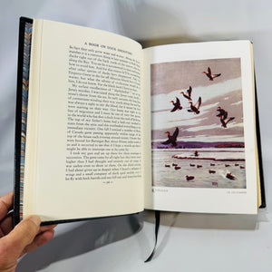 A Book on Duck Shooting (1982 Limited Edition) — Van Campen Heilner | Numbered, Ribbon & Gilt Edges, Hunting & Fishing / Waterfowl