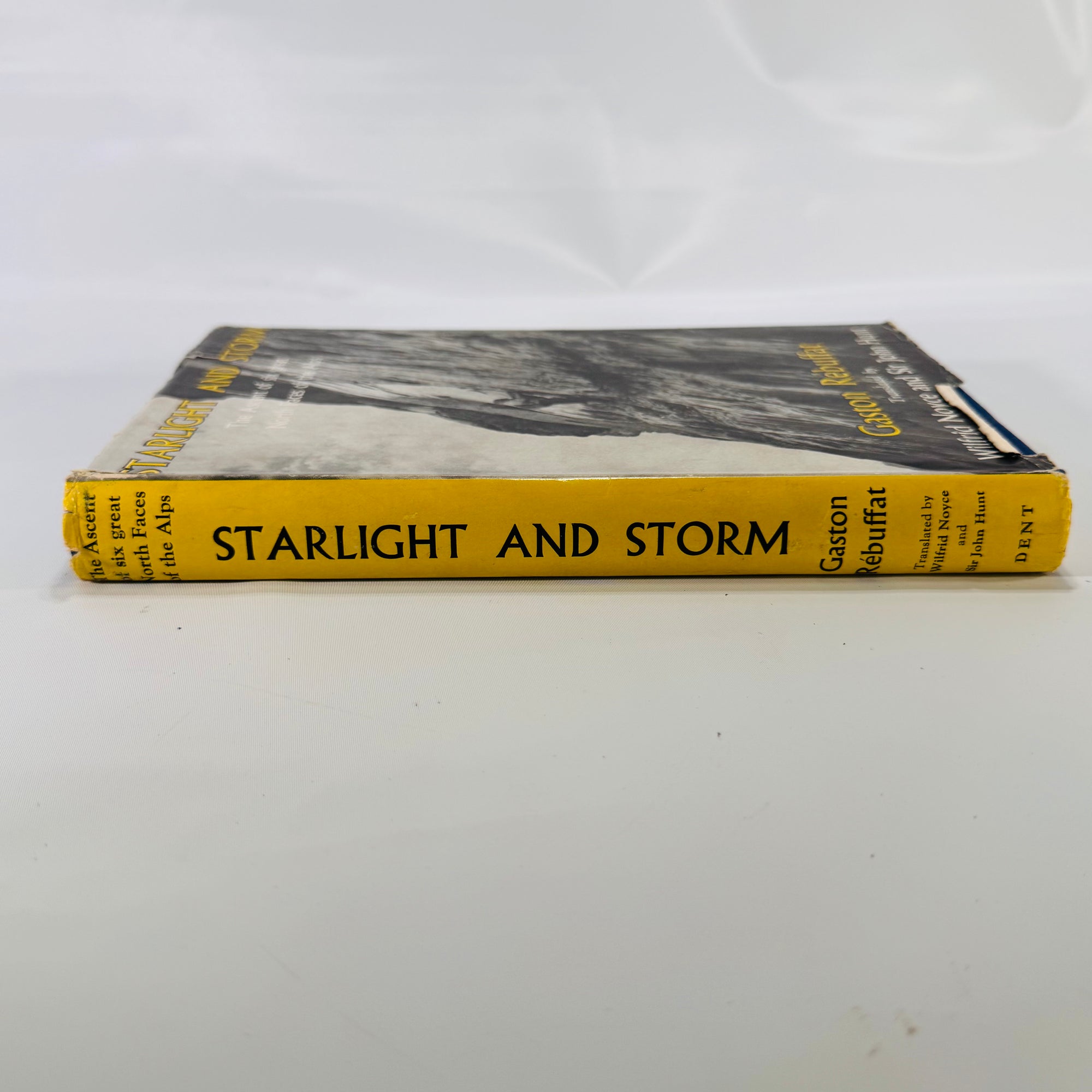 Starlight and Storm: The Ascent of Six Great North Faces of the Alps by Gaston Rébuffat (1956) Hardcover