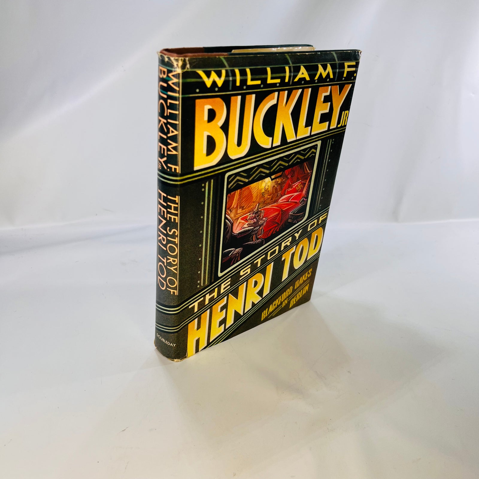 The Story of Henri Tod by William F. Buckley Jr. 1984 Double Day & Company Vintage Fiction Book