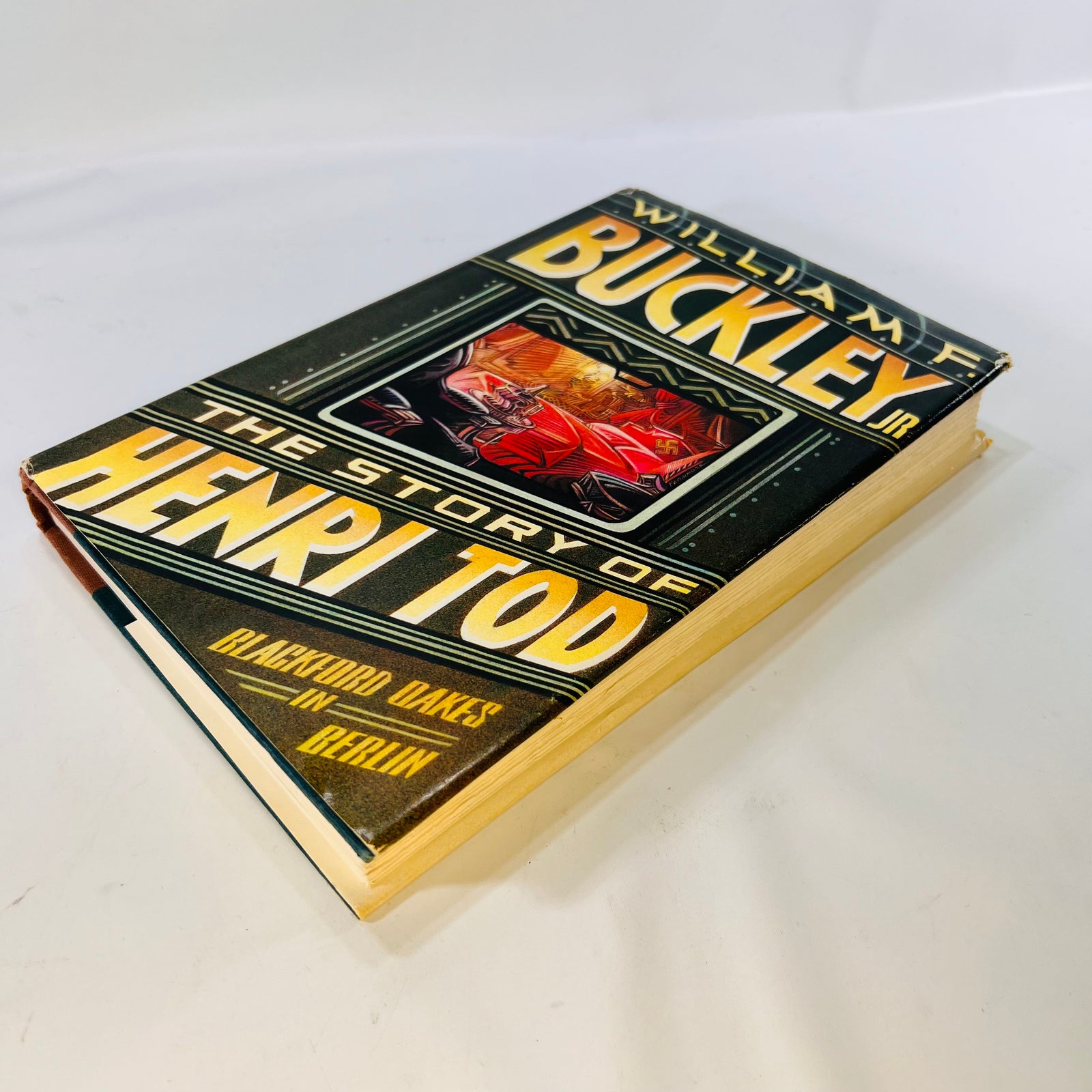 The Story of Henri Tod by William F. Buckley Jr. 1984 Double Day & Company Vintage Fiction Book