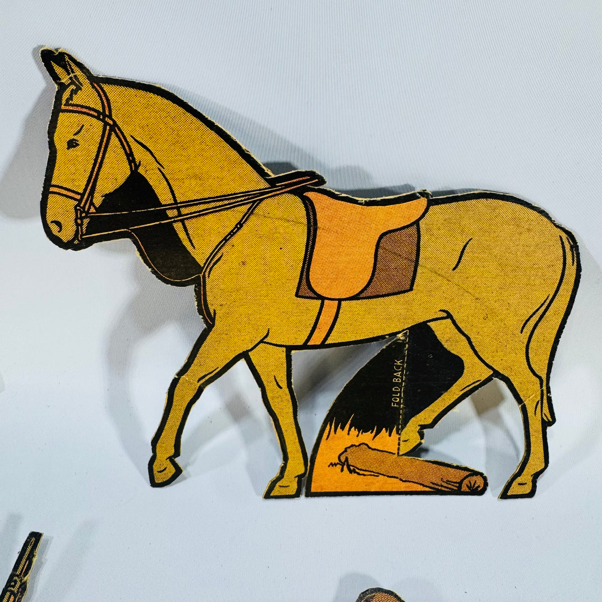 Vintage Marx Soldiers of Fortune Tin Litho Targets | 1930s Military Toy Game Pieces