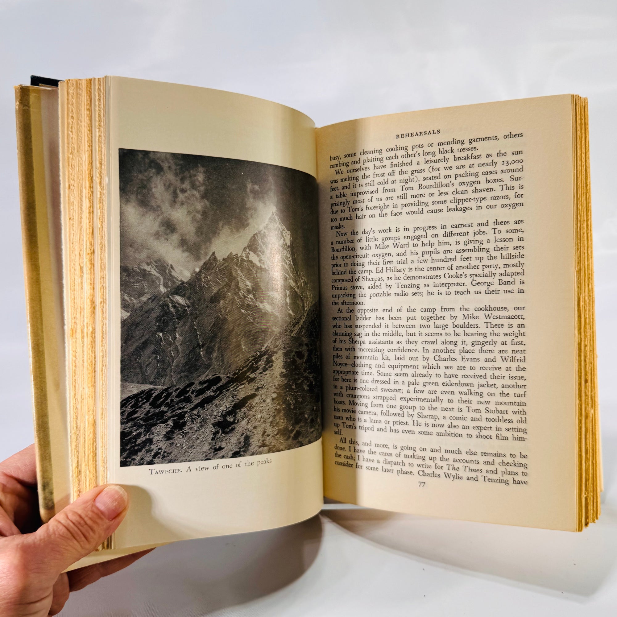 The Conquest of Everest by Sir John Hunt (1954), E.P. Dutton, Hardcover with Dust Jacket