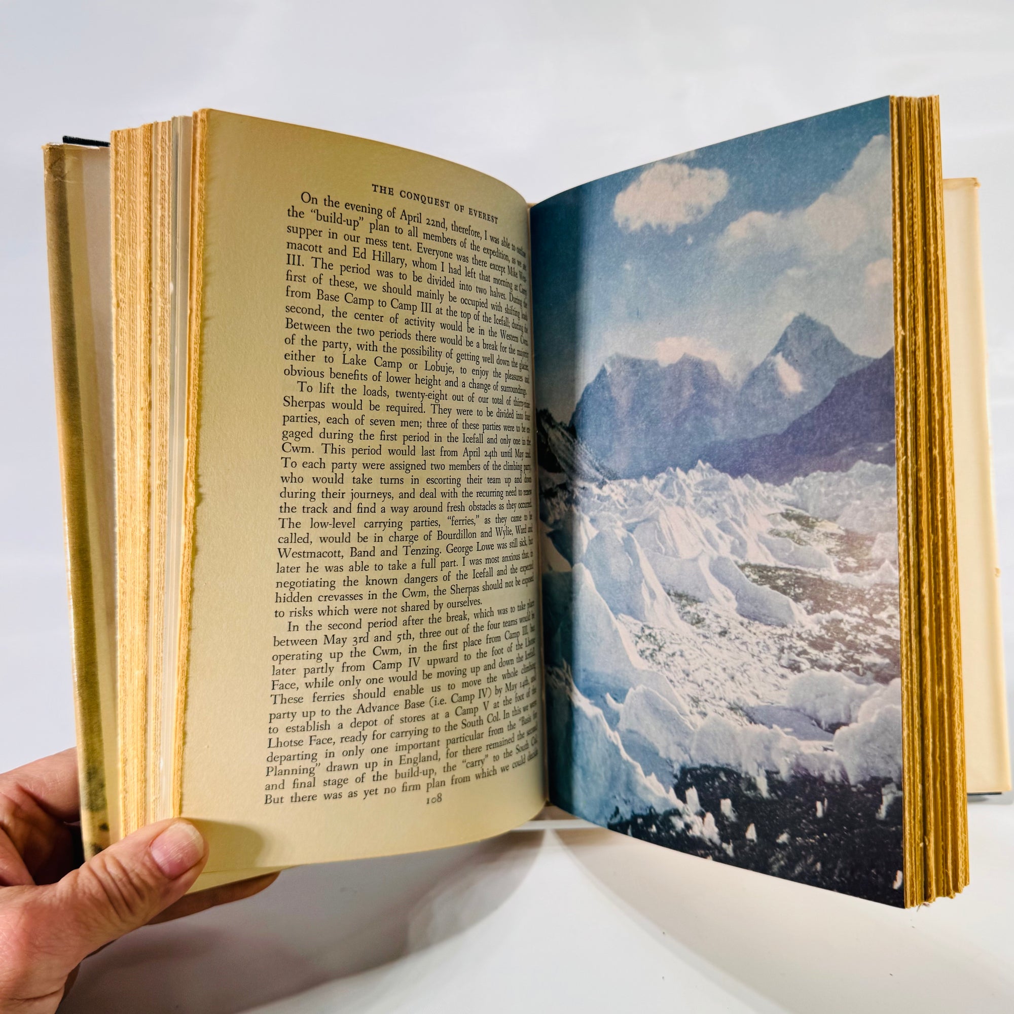 The Conquest of Everest by Sir John Hunt (1954), E.P. Dutton, Hardcover with Dust Jacket
