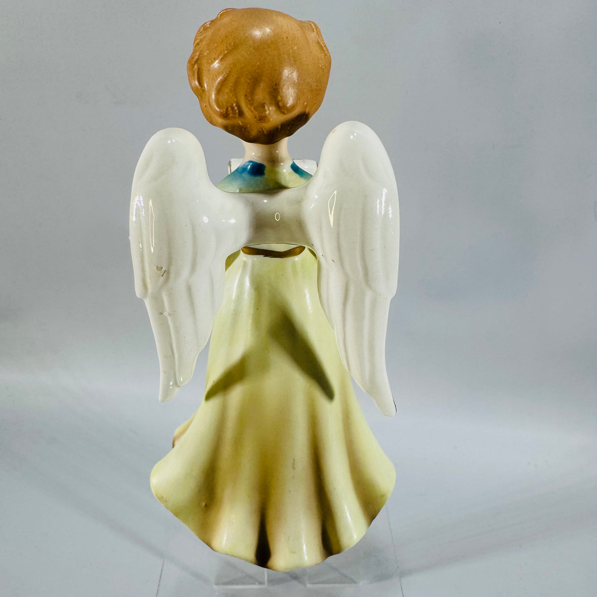 Vintage Nikoniko Japan Singing Angel Figurine | Hand Painted Mid Century Ceramic Christmas Decor