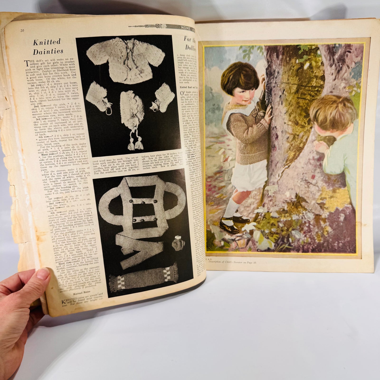 Home Arts and Entertainment: A Supplement to Woman's Weekly (1922) – Oversized Softcover