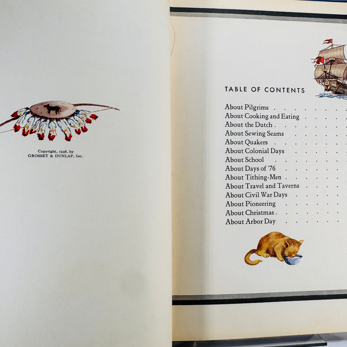 About Customs by Kathryn Heisenfelt illustrated by Charlotte R. Stone (1938), Grosset & Dunlap Publishers, Hardcover