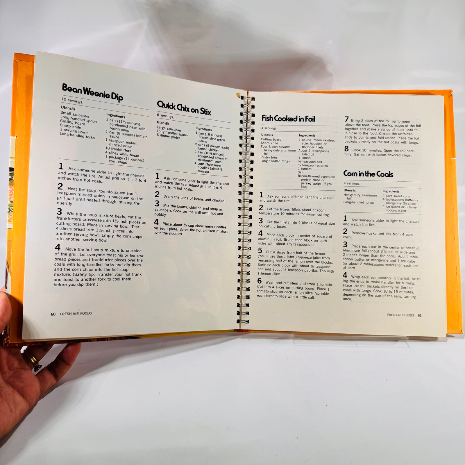 Two Vintage Betty Crocker Books Bundle: Parties for Children (1972) & Cookbooks for Boys and Girls (1976), Hardcover with Spiral Metal Bindings