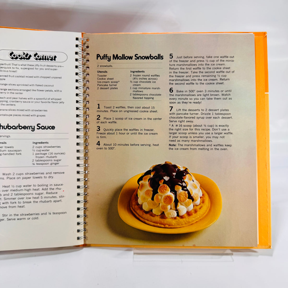 Two Vintage Betty Crocker Books Bundle: Parties for Children (1972) & Cookbooks for Boys and Girls (1976), Hardcover with Spiral Metal Bindings