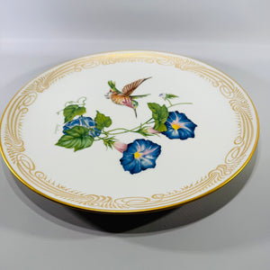 Boehm Calliope Hummingbird Collector Plate | Vintage Bone China Bird Plate