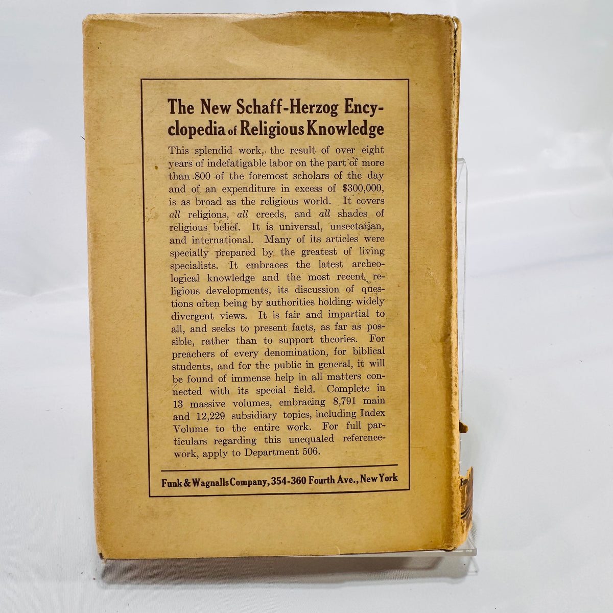 Perseverance: How to Develop It by H. Besser (1916), Funk & Wagnalls Company, Hardcover with Dust Jacket