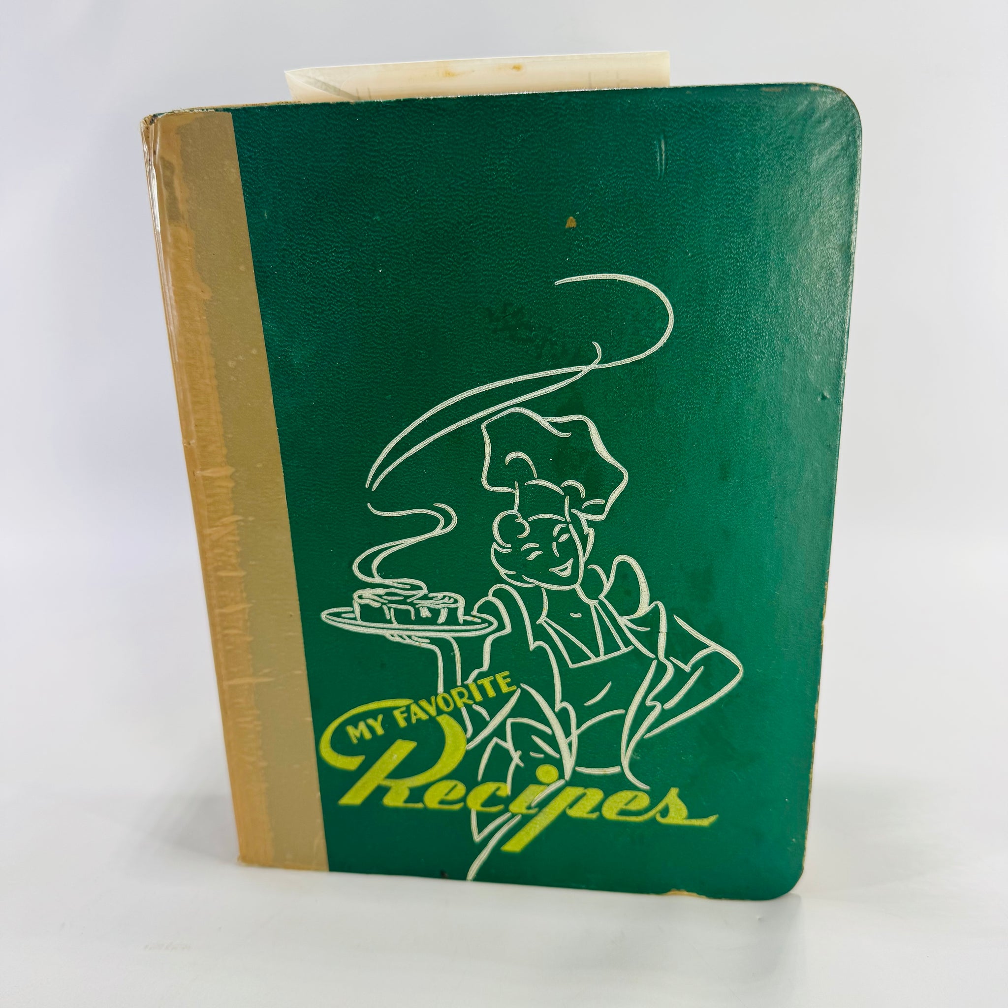 My Favorite Recipes Binder 1949 Vintage Cookbook & Handwritten