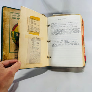 My Favorite Recipes Homemaker’s File – Geo. Seelman & Sons, 1949 – Mid-Century Recipe Binder