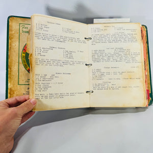 My Favorite Recipes Homemaker’s File – Geo. Seelman & Sons, 1949 – Mid-Century Recipe Binder