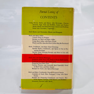 The Art of Cooking with Herbs and Spices by Milo Miloradovich (1950), Doubleday and Company, Hardcover