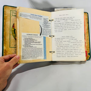 My Favorite Recipes Homemaker’s File – Geo. Seelman & Sons, 1949 – Mid-Century Recipe Binder