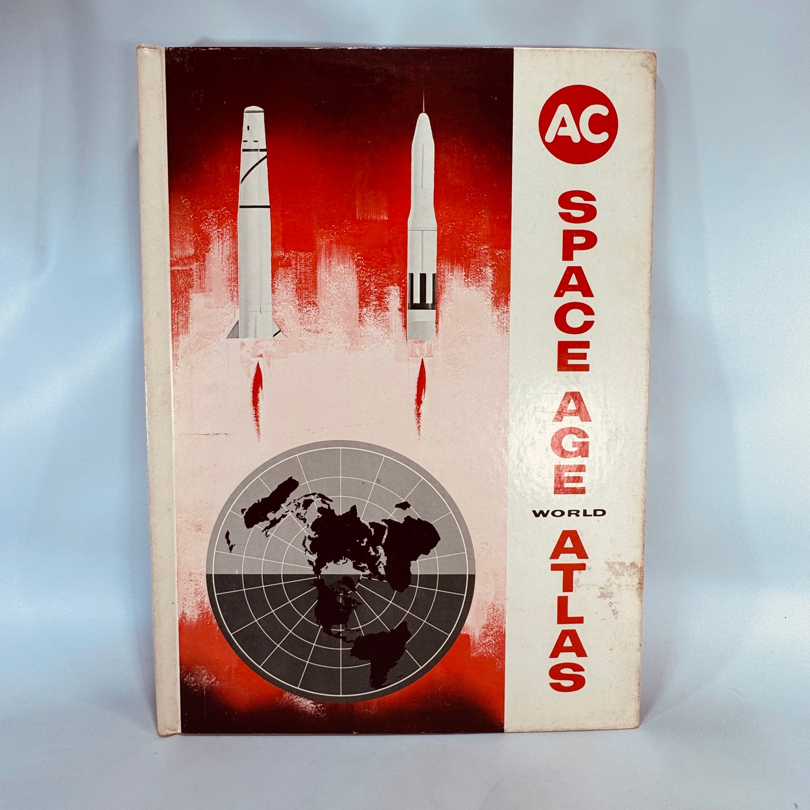 AC Space Age World Atlas | 1959 Rand McNally for General Motors | Mid-Century Cold War Map Book