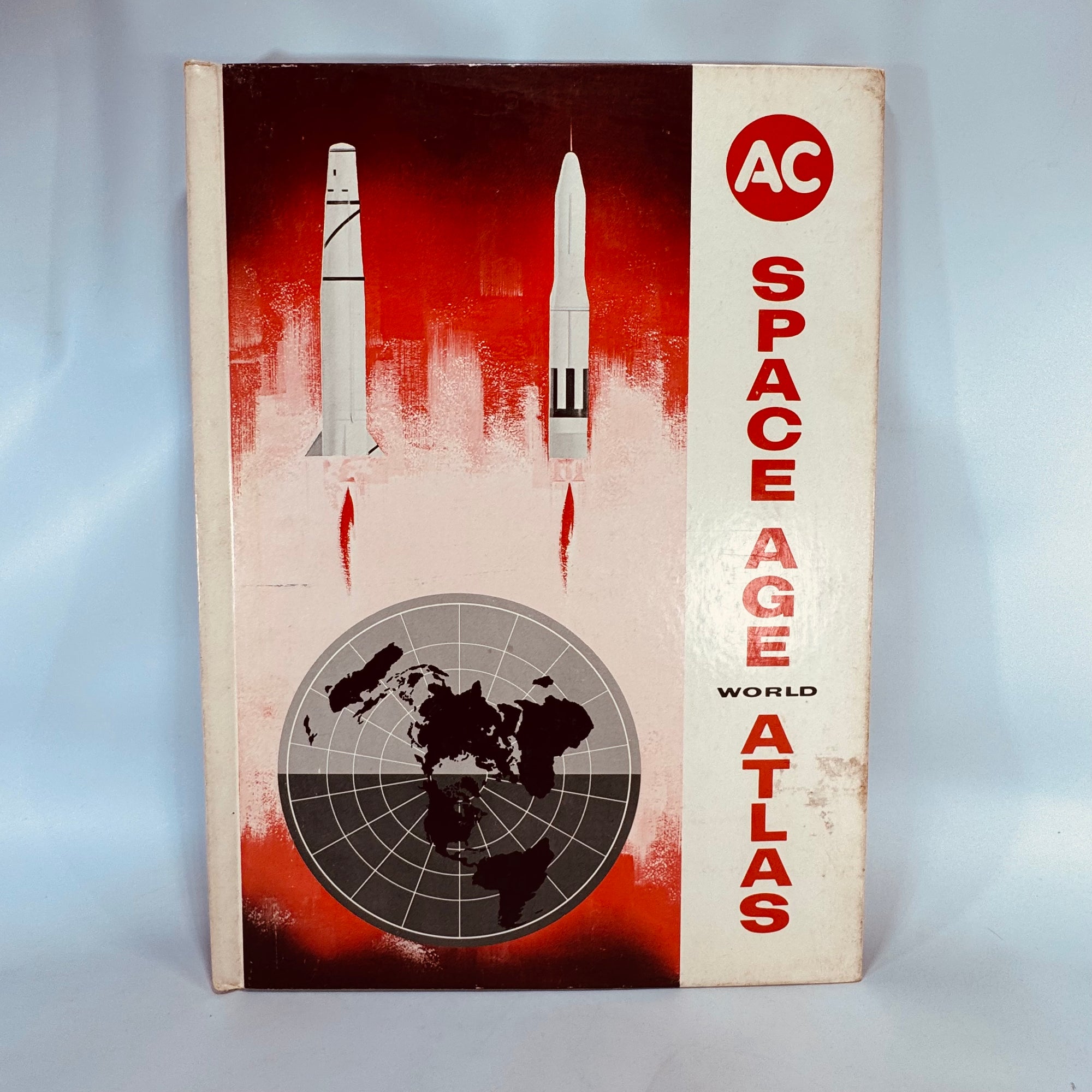 AC Space Age World Atlas | 1959 Rand McNally for General Motors | Mid-Century Cold War Map Book