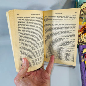 Dragonrealm Book Bundle Richard A. Knaak Vintage Fantasy Paperbacks 1989–1992