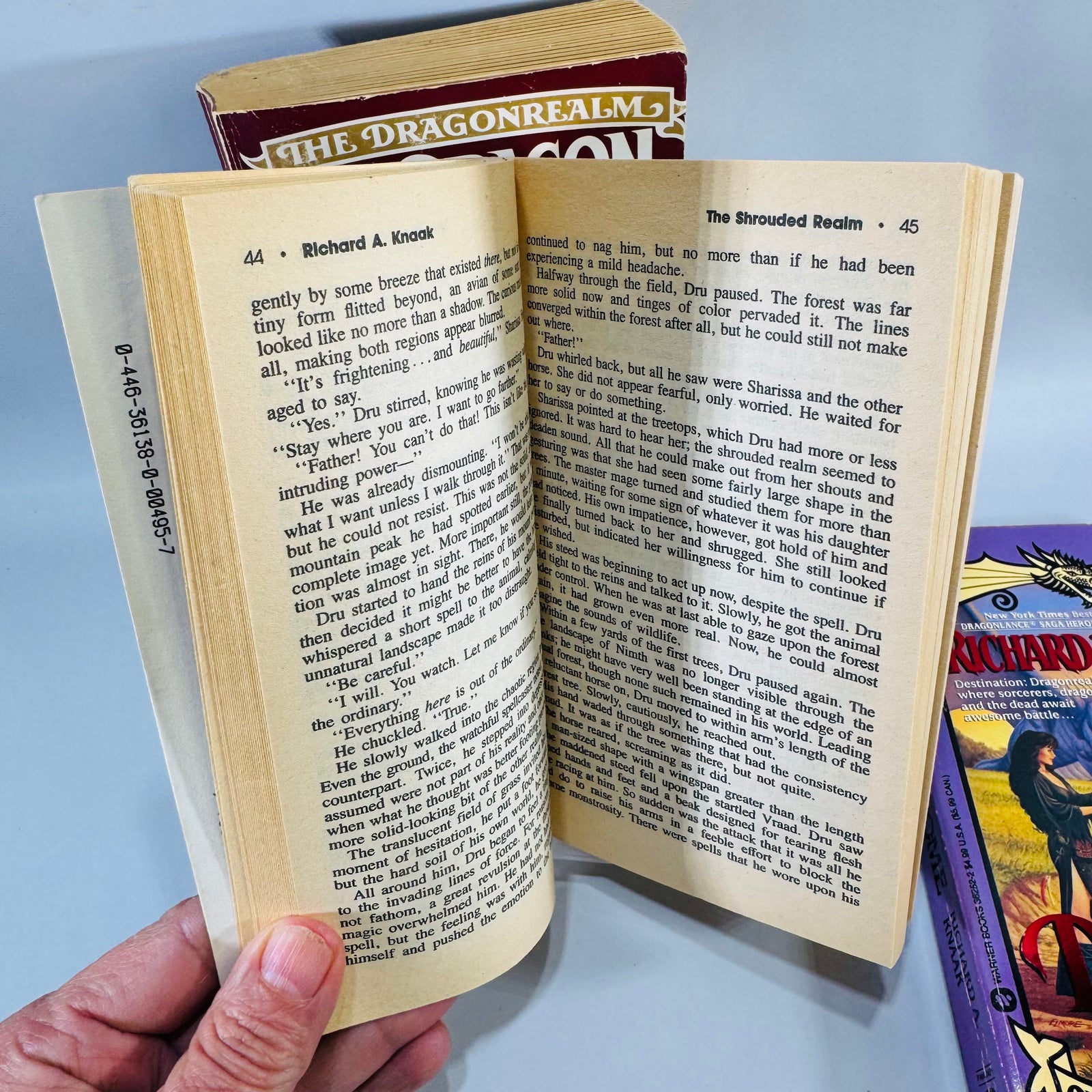 Dragonrealm Book Bundle Richard A. Knaak Vintage Fantasy Paperbacks 1989–1992