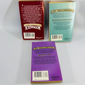 Dragonrealm Book Bundle Richard A. Knaak Vintage Fantasy Paperbacks 1989–1992