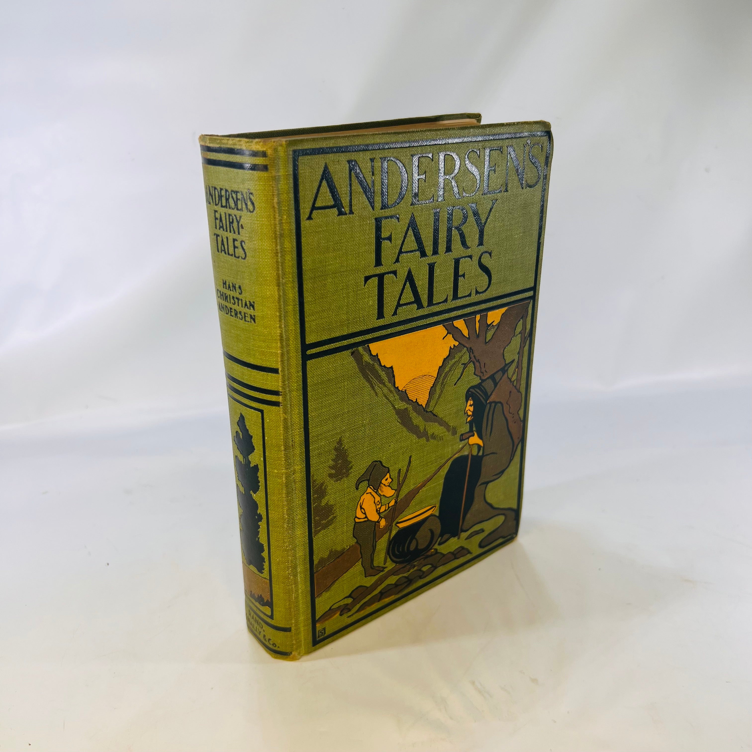 Andersons Fairy Tales Illustrated Rand McNally Company-Reading Vintage