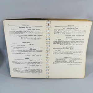 Vintage Missouri Community Cookbook Arrow Rock Cook Book 1965 Plastic Comb Binding