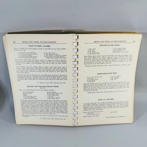 Vintage Missouri Community Cookbook Arrow Rock Cook Book 1965 Plastic Comb Binding