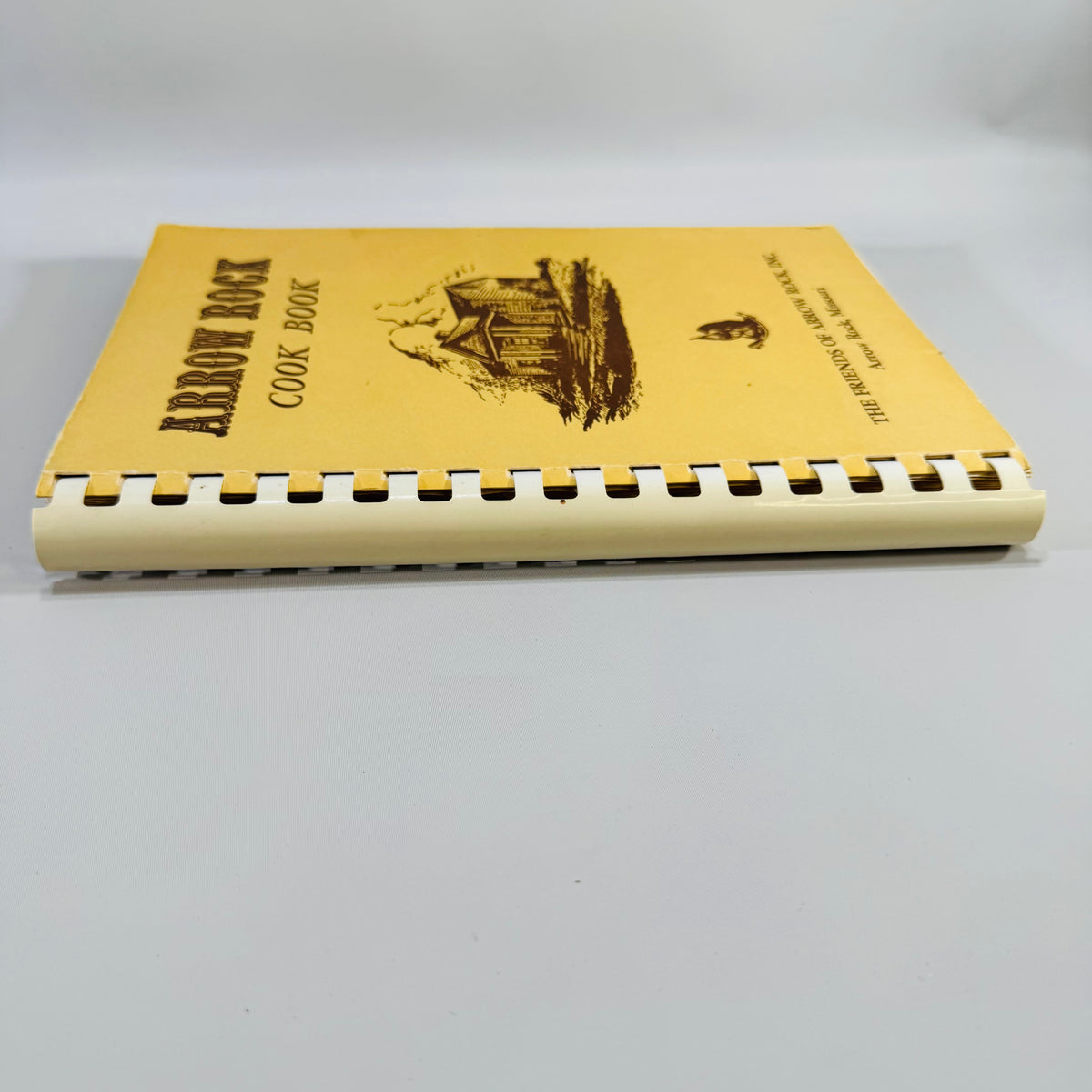 Vintage Missouri Community Cookbook Arrow Rock Cook Book 1965 Plastic Comb Binding