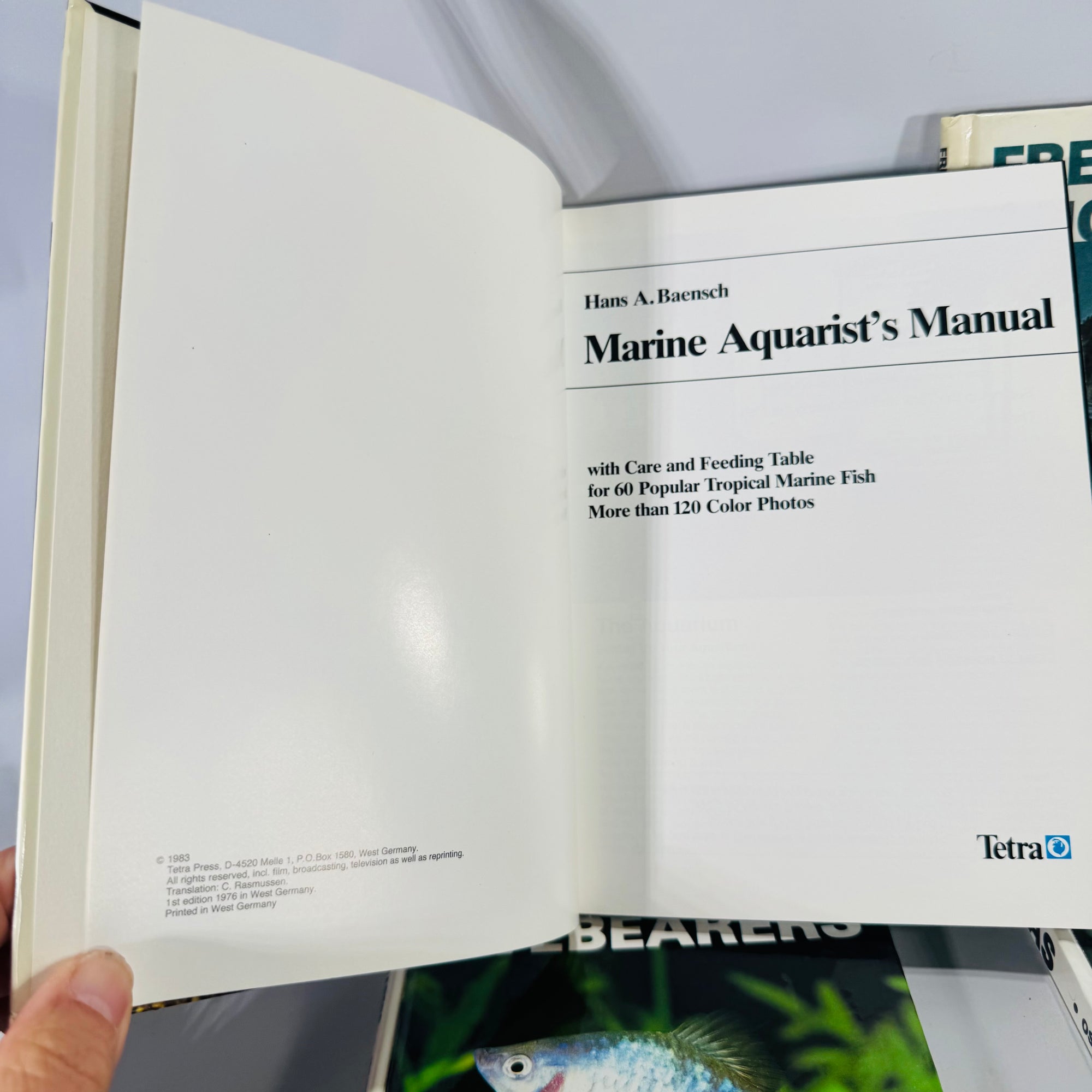 Four-Book Vintage Aquarium Care Bundle | TFH Publications 1979–1989 | Fishkeeping Guides