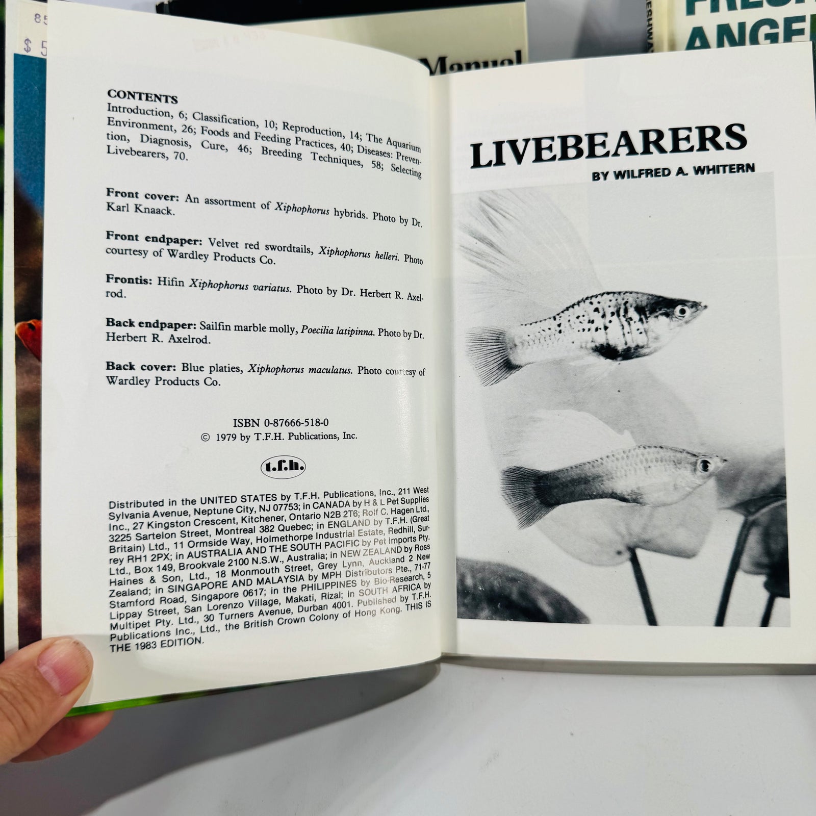 Four-Book Vintage Aquarium Care Bundle | TFH Publications 1979–1989 | Fishkeeping Guides