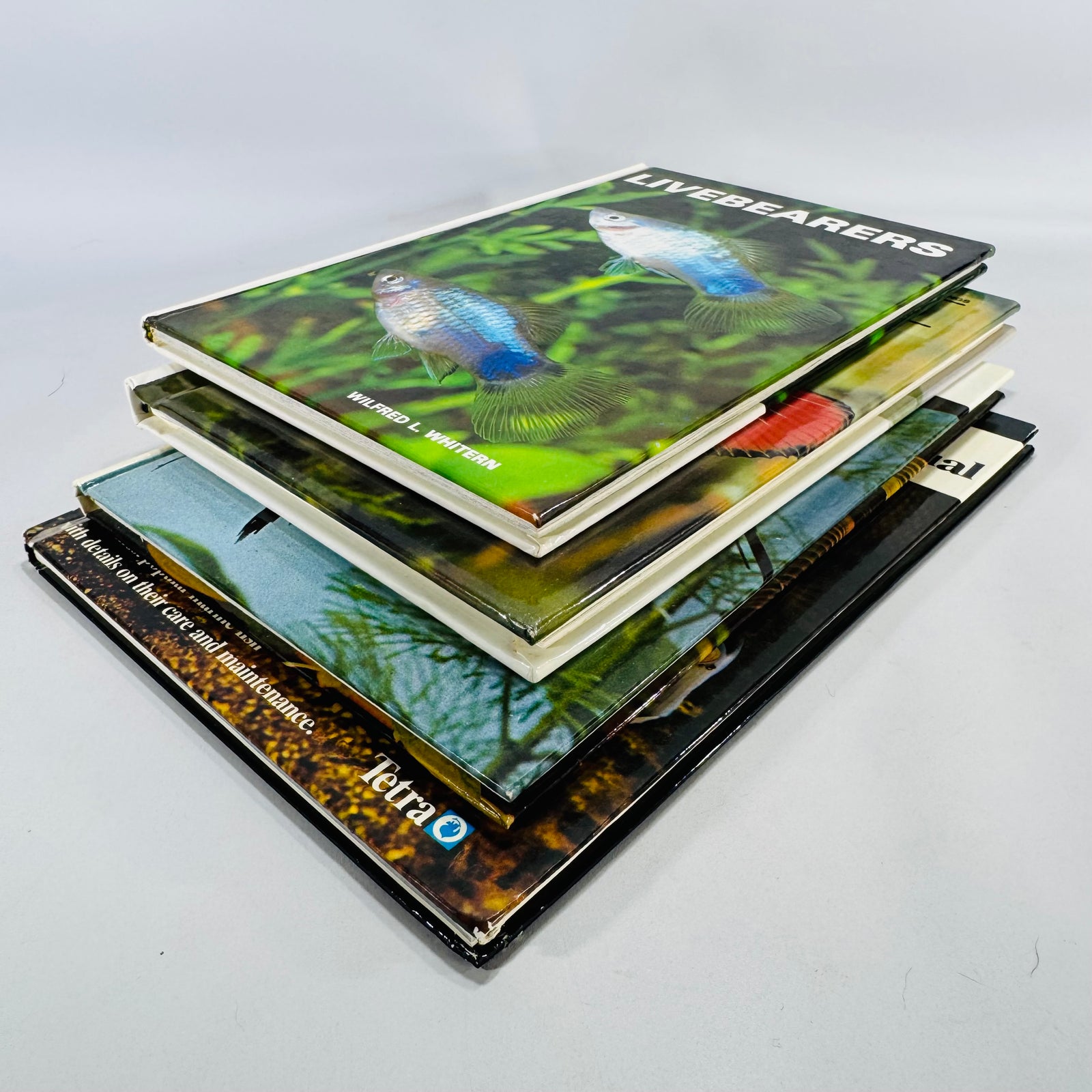 Four-Book Vintage Aquarium Care Bundle | TFH Publications 1979–1989 | Fishkeeping Guides