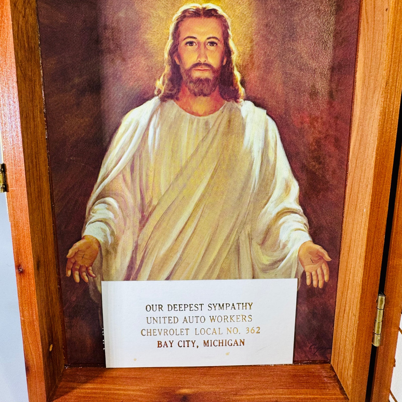 Memorial Edition Holy Bible Illustrated Catholic Edition in Wooden Box
