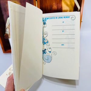 Memorial Edition Holy Bible Illustrated Catholic Edition in Wooden Box