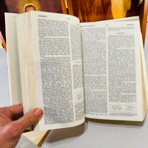 Memorial Edition Holy Bible Illustrated Catholic Edition in Wooden Box