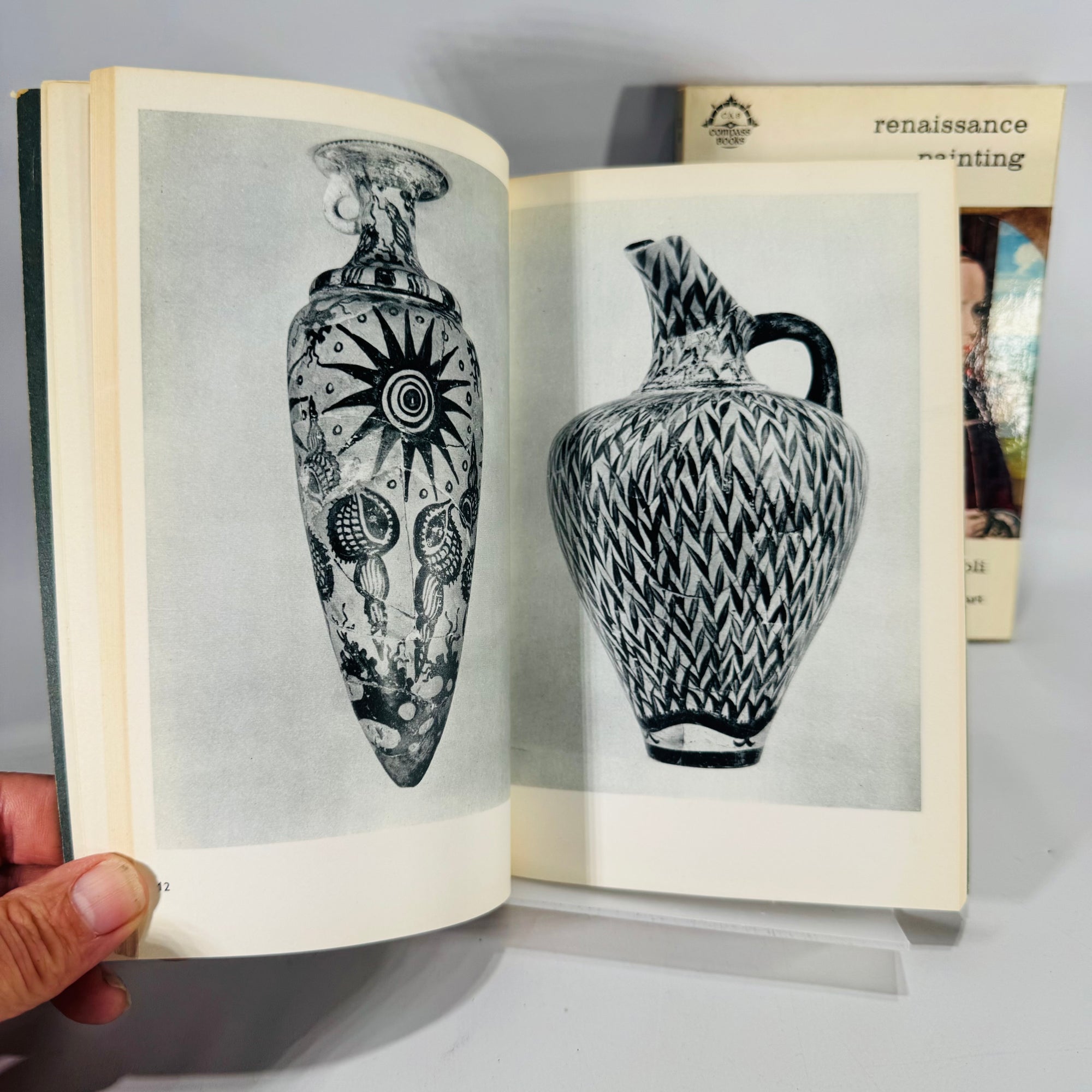 Greek Painting (Pierre Devambez, 1962) & Renaissance Painting (Franco Russoli, 1962) – Vintage Art History Paperbacks