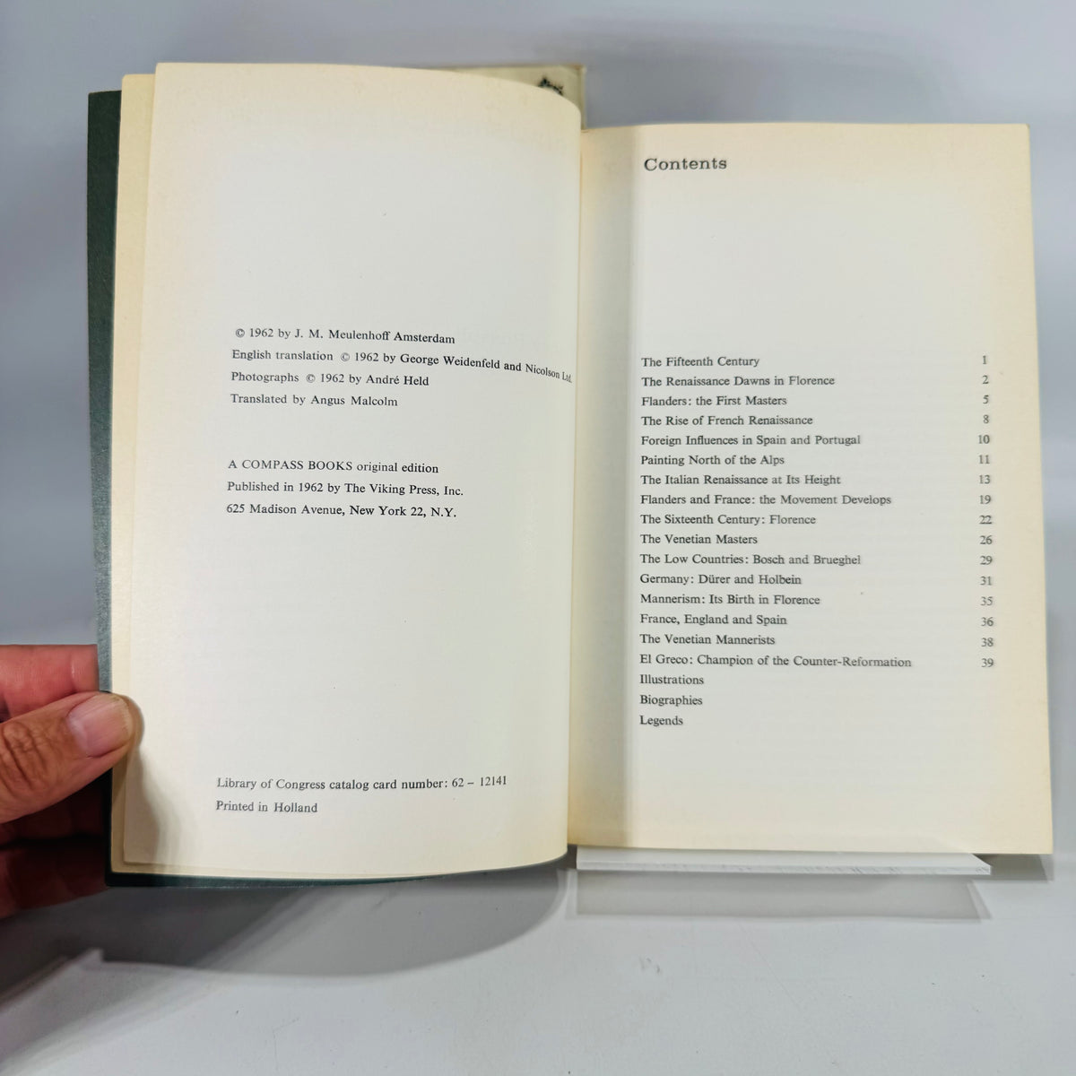 Greek Painting (Pierre Devambez, 1962) & Renaissance Painting (Franco Russoli, 1962) – Vintage Art History Paperbacks