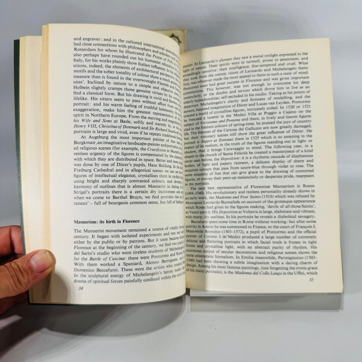 Greek Painting (Pierre Devambez, 1962) & Renaissance Painting (Franco Russoli, 1962) – Vintage Art History Paperbacks