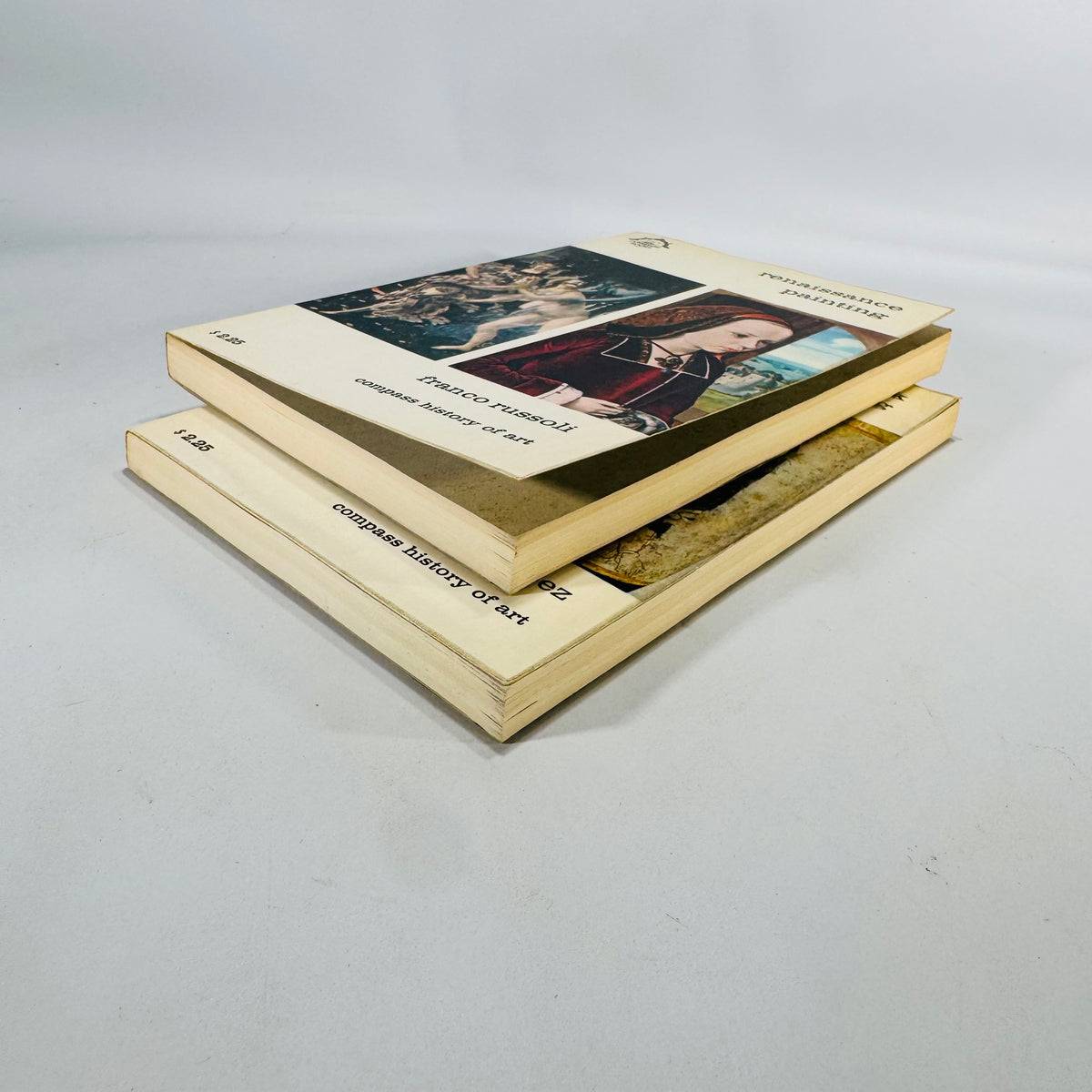 Greek Painting (Pierre Devambez, 1962) & Renaissance Painting (Franco Russoli, 1962) – Vintage Art History Paperbacks