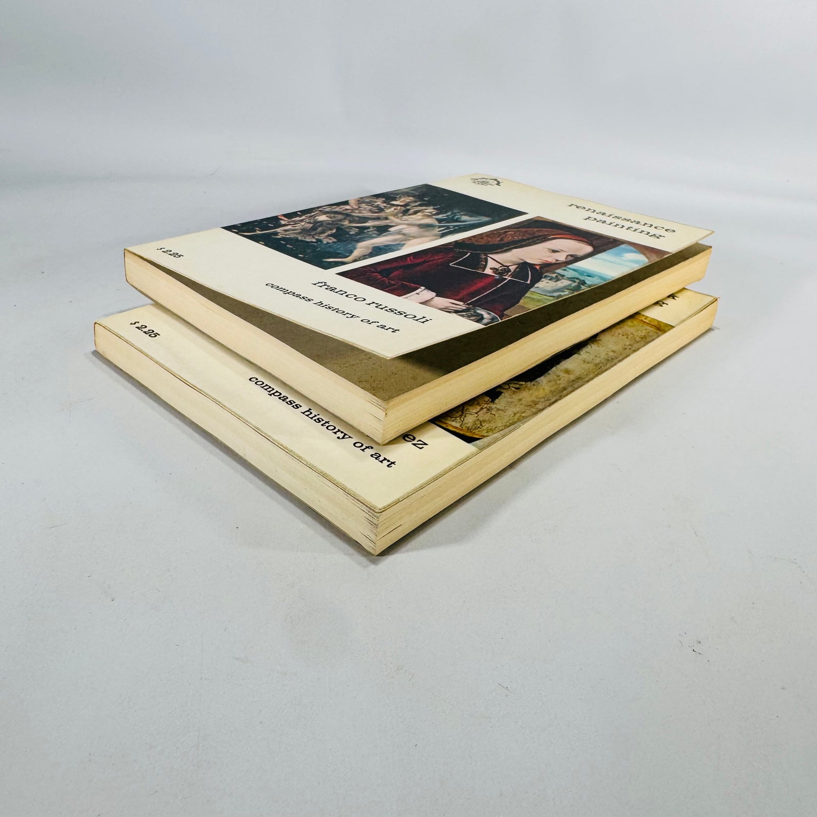 Greek Painting (Pierre Devambez, 1962) & Renaissance Painting (Franco Russoli, 1962) – Vintage Art History Paperbacks