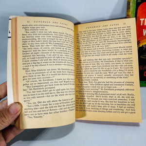 Agatha Christie Vintage Pocket Book Bundle | And Then There Were None & Funerals Are Fatal | 1945 & 1954 Editions