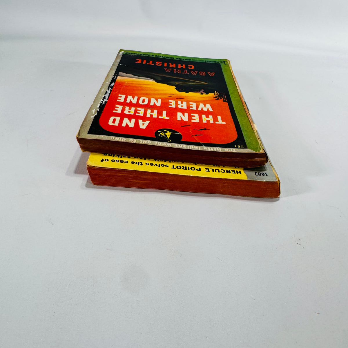Agatha Christie Vintage Pocket Book Bundle | And Then There Were None & Funerals Are Fatal | 1945 & 1954 Editions