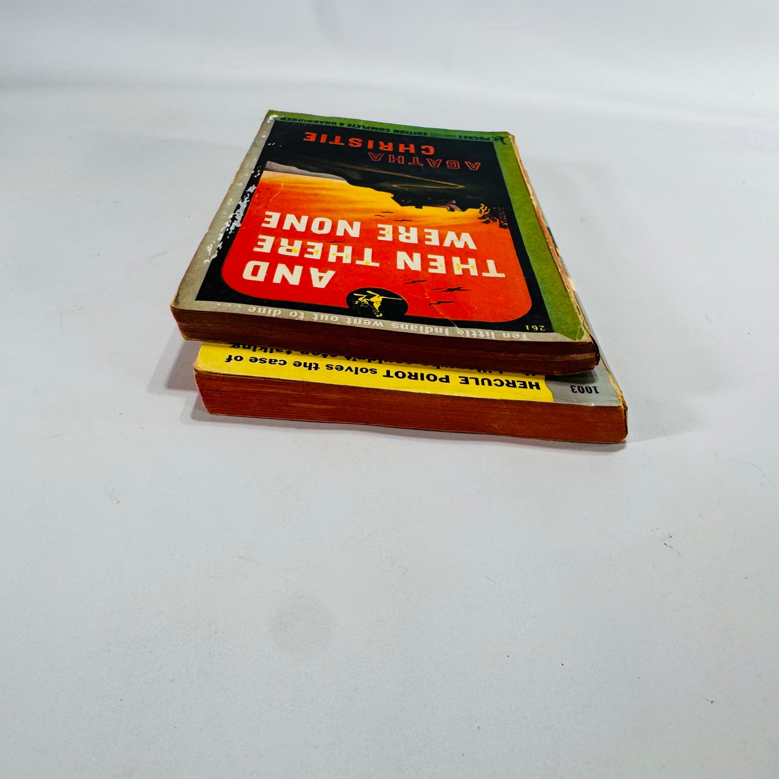 Agatha Christie Vintage Pocket Book Bundle | And Then There Were None & Funerals Are Fatal | 1945 & 1954 Editions