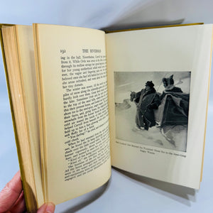 The Riverman by Stewart Edward White 1908 Hardcover – Vintage Adventure Novel with N.C. Wyeth Illustrations