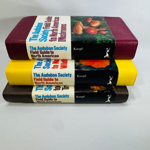 Vintage Audubon Field Guide Bundle Mushrooms Wildflowers Trees Knopf Nature Books 1980s