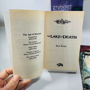 Dragonlance Book Bundle Age of Mortals Fantasy Paperbacks Wizards Conclave Prisoner of Haven Lake of Death