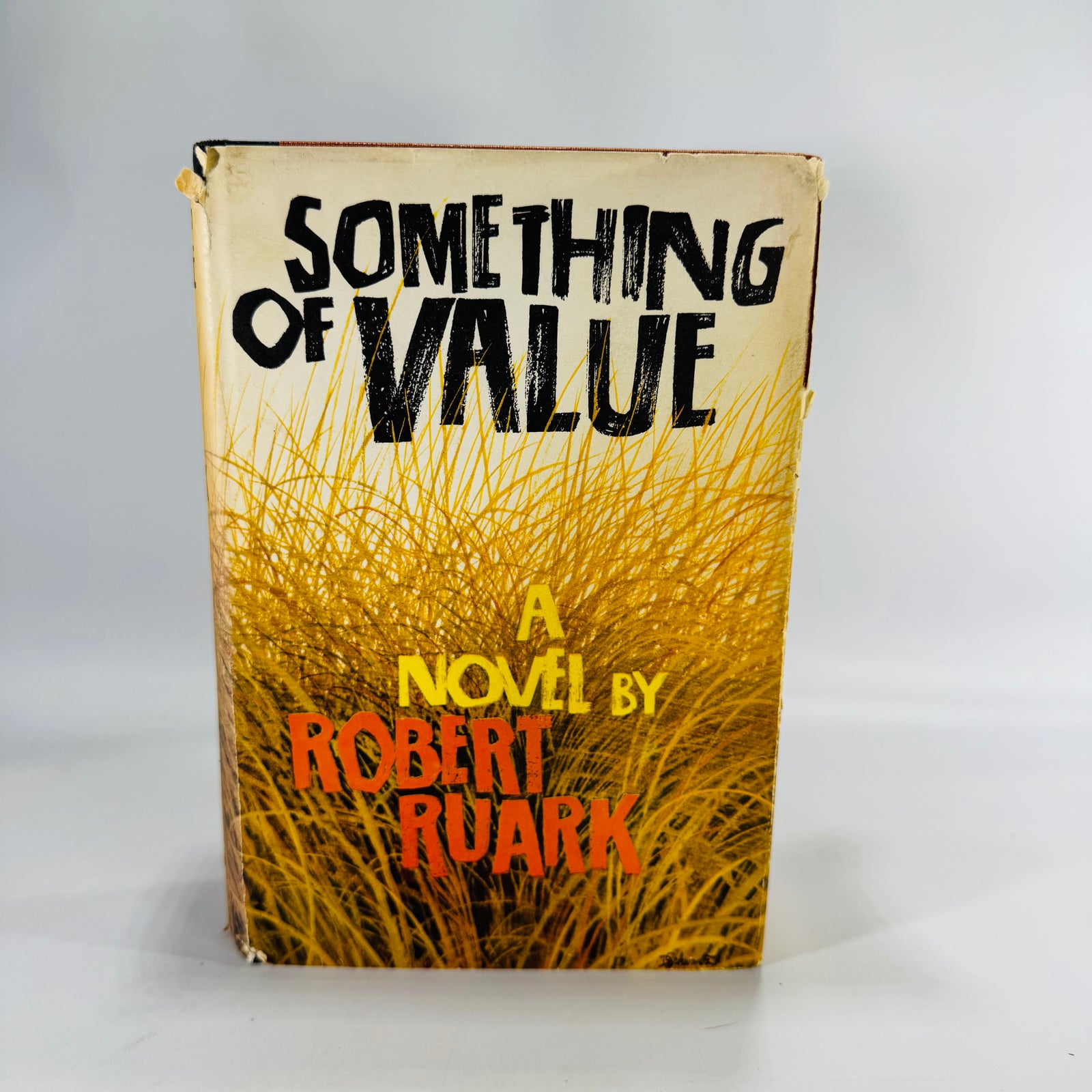 Something of Value by Robert Ruark 1955 | Vintage Historical Fiction Book | Book of the Month Club Edition | African Novel Kenya