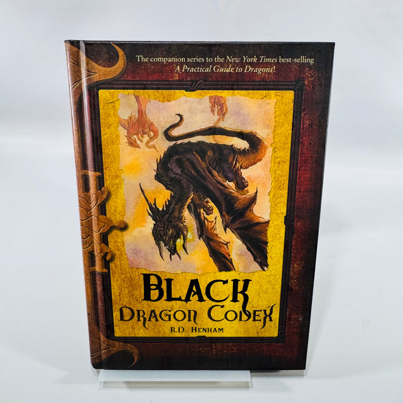 Black Dragon Codex Hardcover R.D. Henham Dragon Codices Fantasy Book 2008