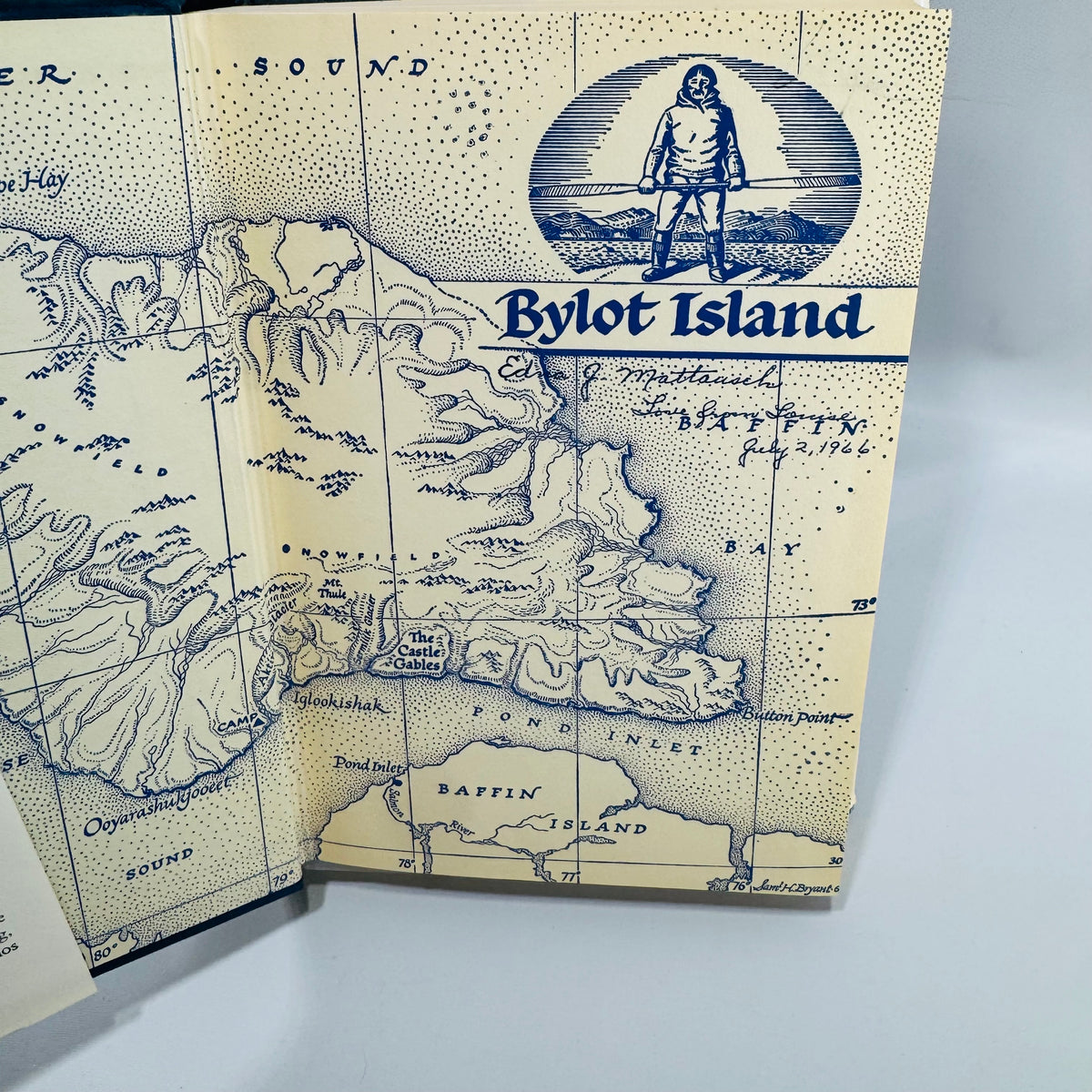 Vintage Arctic Exploration Book Spring on an Arctic Island Katharine Scherman Hardcover 1956
