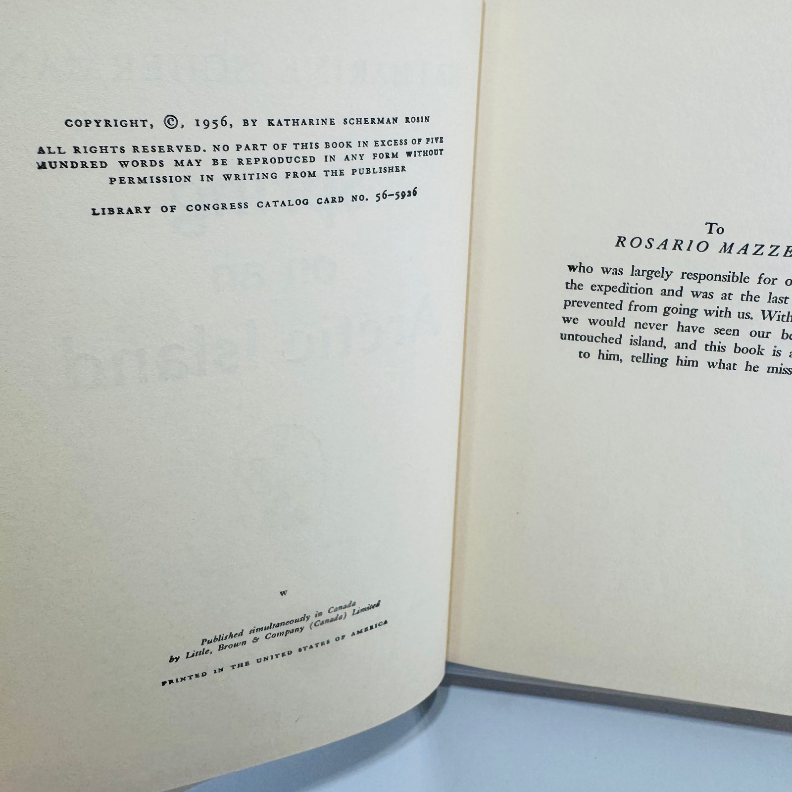 Vintage Arctic Exploration Book Spring on an Arctic Island Katharine Scherman Hardcover 1956