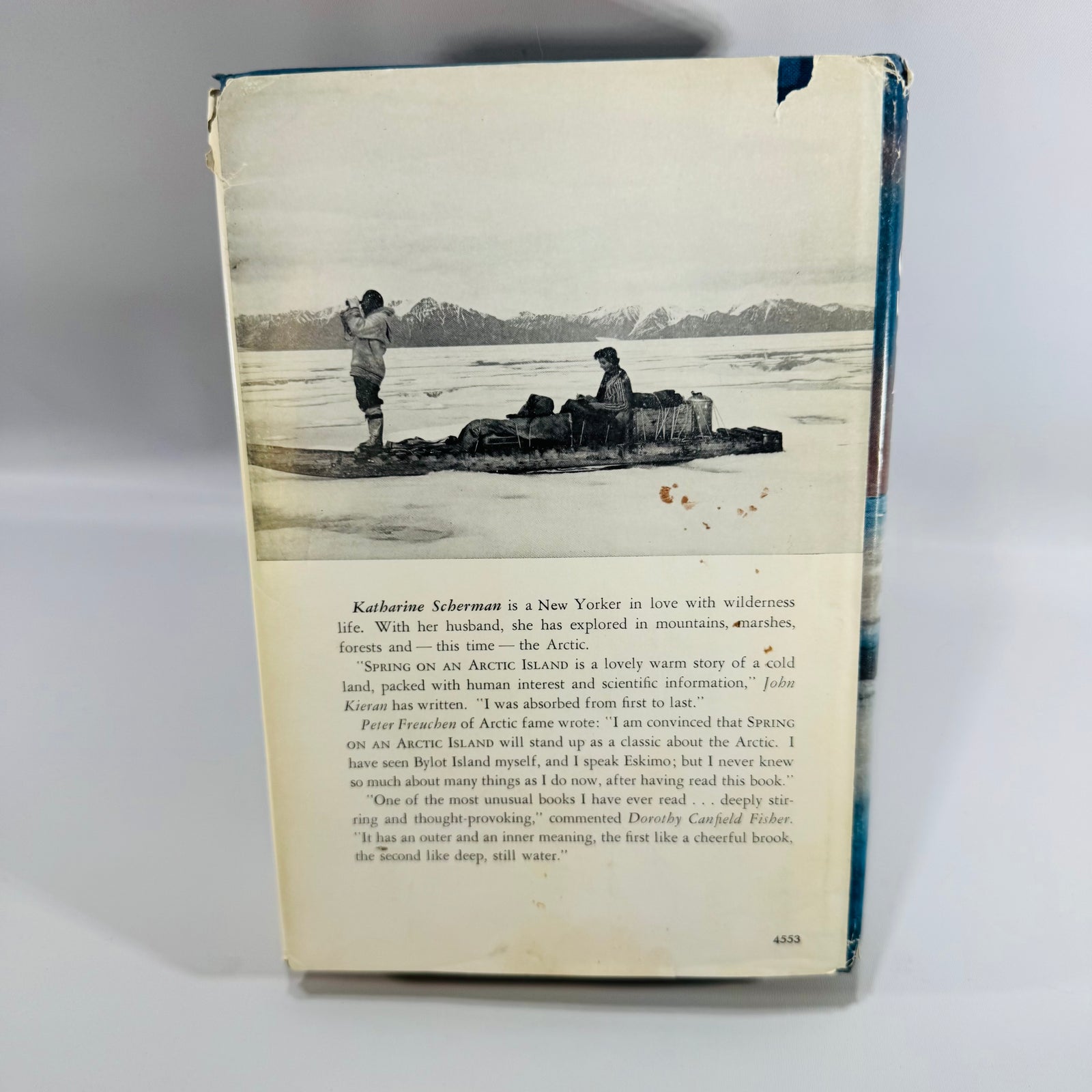 Vintage Arctic Exploration Book Spring on an Arctic Island Katharine Scherman Hardcover 1956